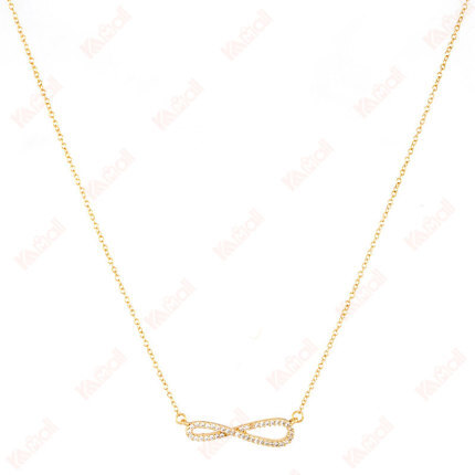 gold necklace snake bone chains